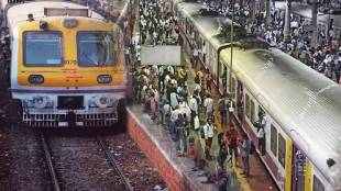 local train, crowd, post office, central railway