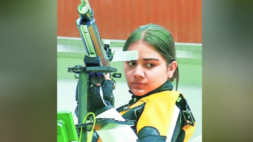 Nancy won a gold medal in the rifle category in the Asian Olympic Qualifying Shooting Competition sport news