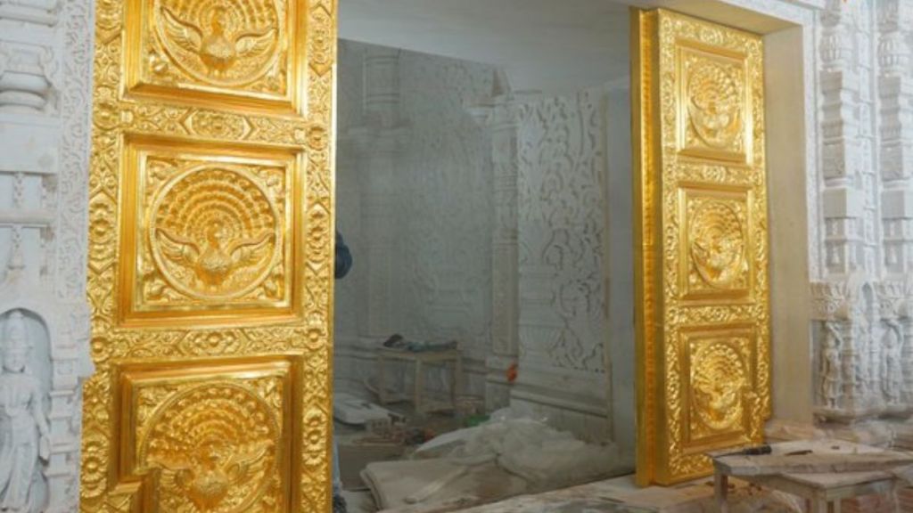 Ayodhya Ram Mandir Golden Doors