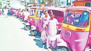 pink rickshaws permit to women