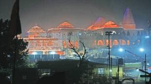 excitement atmosphere in ayodhya city ahead of pran pratishtha ceremony