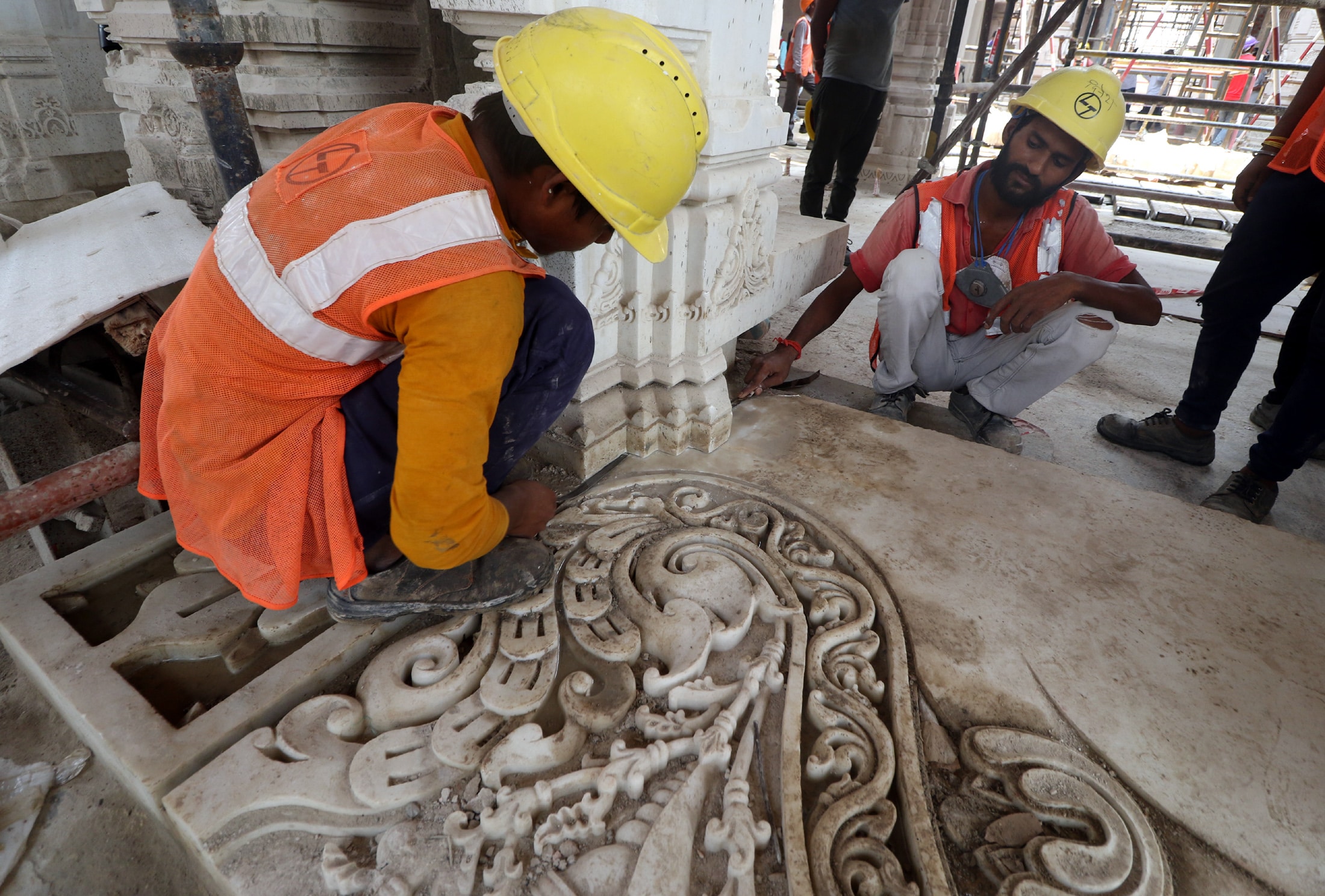 ram mandir interior