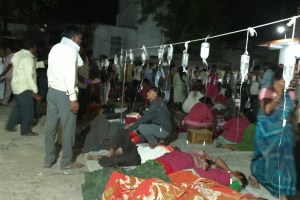 192 devotees poisoned after eating bhagri prasad during Harinam saptah Buldhana