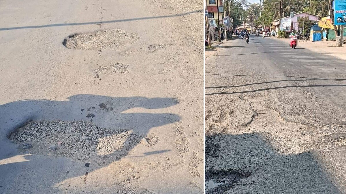 state and central government authority, responsibility, Alibag Vadkhal road, Bad condition