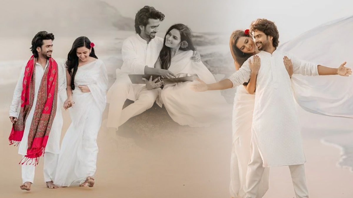 prathamesh parab and kshitija ghosalkar pre wedding photo