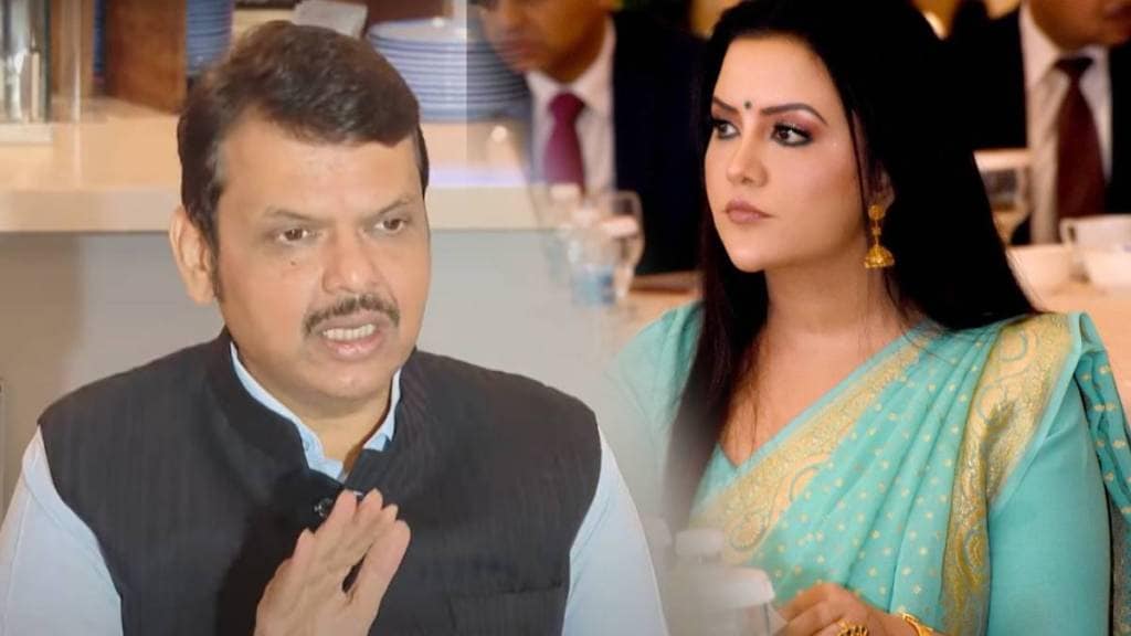 Devendra Fadnavis and Amruta Fadnavis