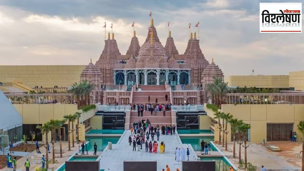 BAPS temple in Abu Dhabi