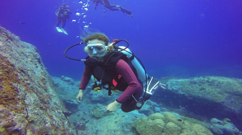 best scuba diving destination in india pm modi enjoys diving in gujarat panchkuian beach