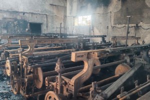 Fire at Ichalkaranji Loom Factory