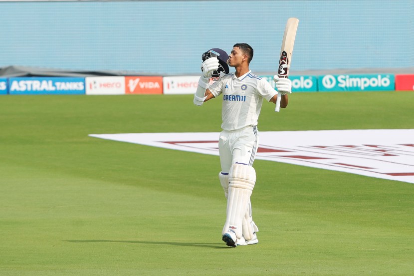 Yashasvi Jaiswal scored the third century of his Test career