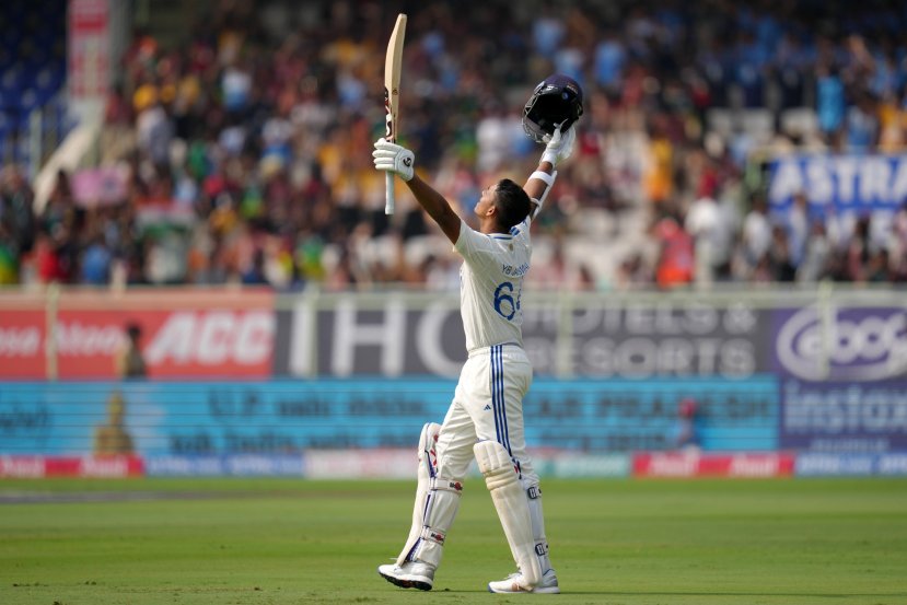 Yashasvi Jaiswal scored the third century of his Test career