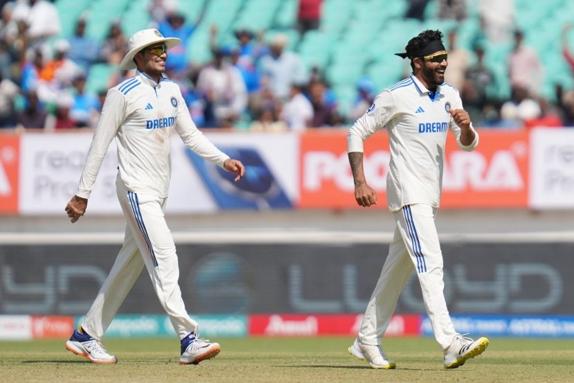 Ravindra Jadeja was awarded the man of the match award for his outstanding performance in the third Test match against England.