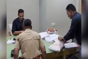 Inspection of records in land records office by police in case of arrest of KDMC urban planning staff