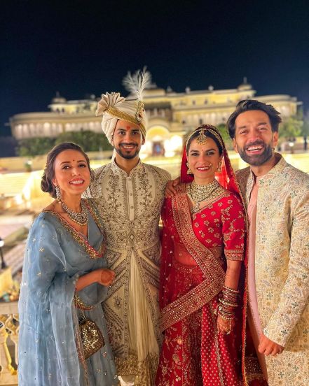 Kashmira Irani marries Akshat Saxena 