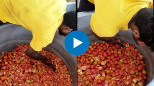 Man chopping huge amount of tomato in minuets Viral video