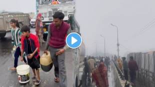 Tanker accident in lucknow people crowd to fill petrol diesel viral video