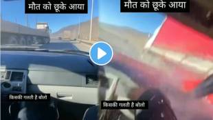 Viral Shocking Accident While car Overtaking A dumper truck On Highway