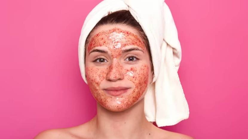 Tomato Honey Curd Lemon Skin Glow Facemask