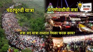 Anganewadi Jatra pandharpur yatra Amarnath yatra difference between jatra and yatra What is the meaning of Marathi word Jatra and yatra