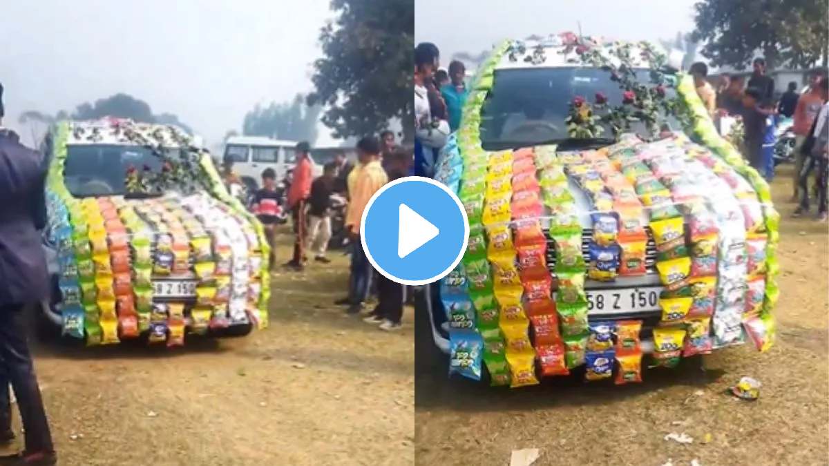 is this groom out to get married or to sell shop goods watch viral funny video