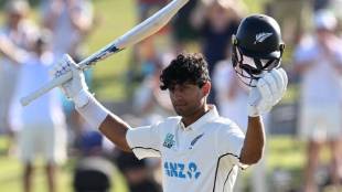 Rachin Ravindra created history by scoring a double century in Tests