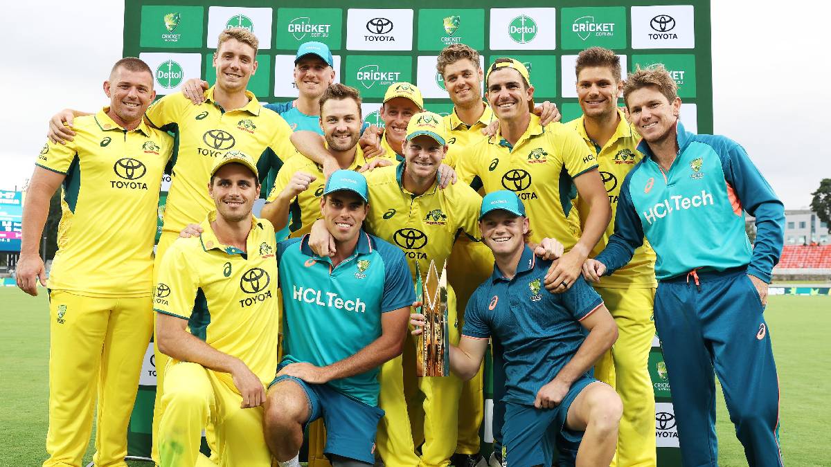 AUS vs WI : अवघ्या ४१ चेंडूत मॅच खिशात, तिसऱ्या वनडेसह ऑस्ट्रेलियाचं निर्भेळ यश