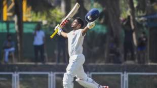 Musheer Khan saved Mumbai's first innings with a double century against Baroda