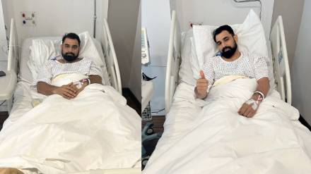 Mohammed Shami's social media post after surgery