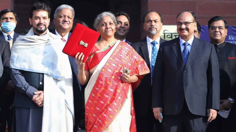 Budget 2024 Nirmala Sitharaman Blue Saree Details Ram Connection Hidden Meaning Of Color Of Finance Minister Sarees Since 2019