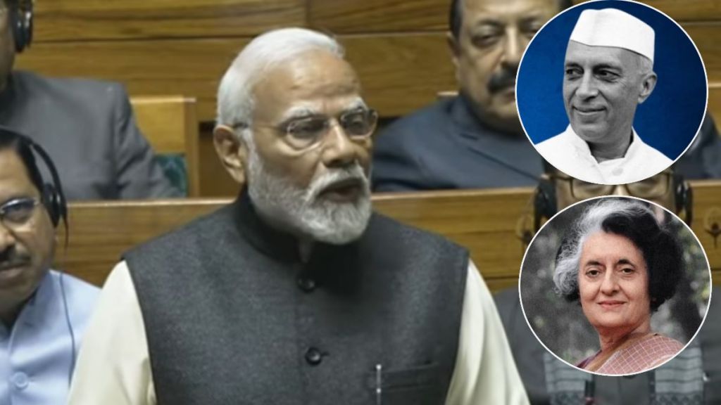 PM Modi Loksabha Speech on President Thanks Motion