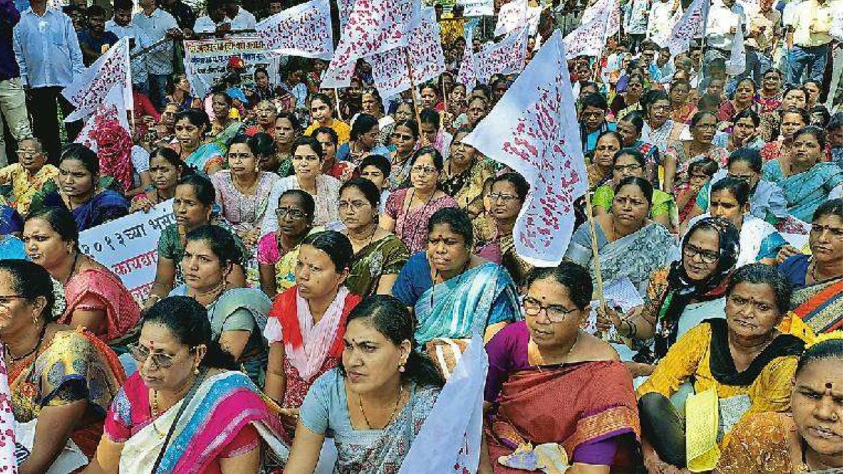 Opposition to Alibag-Virar Corridor Land Acquisition Protest by Shetkari Sangharsh Samiti