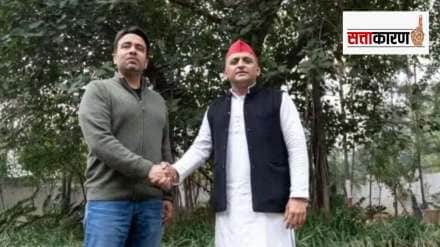 SP president Akhilesh Yadav and RLD chief Jayant Chaudhary