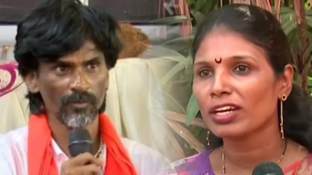 Manoj Jarange And Sangetta Wankhede