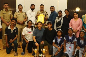 Selection of two players from the police disha program for the national football tournament Pune news