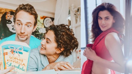 Taapsee Pannu reacts on wedding with Mathias Boe