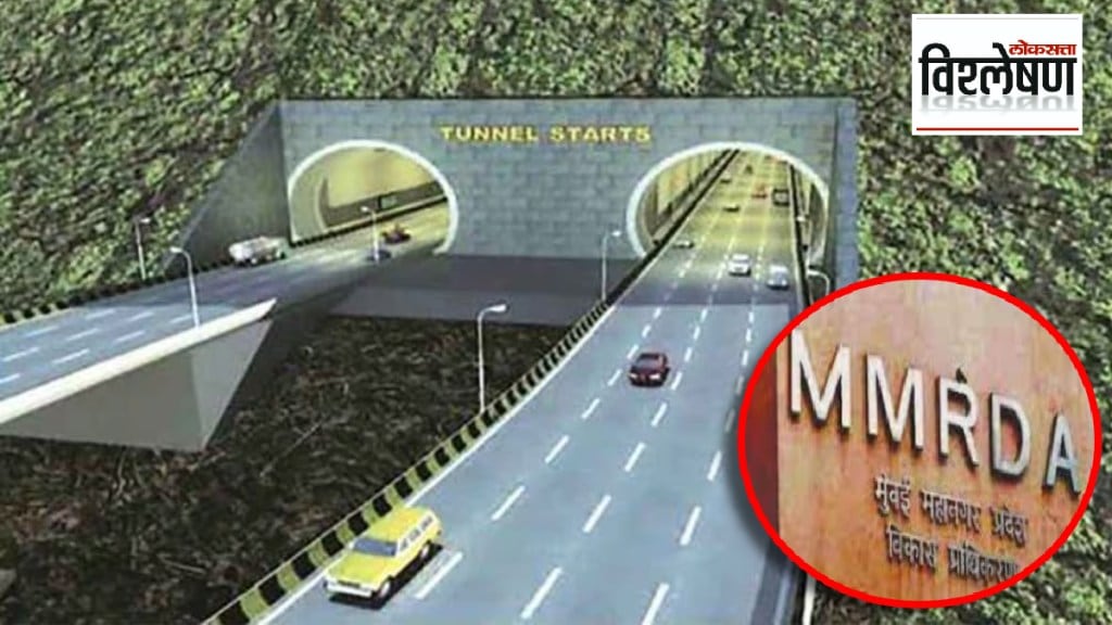 Thane Borivali twin tunnel project