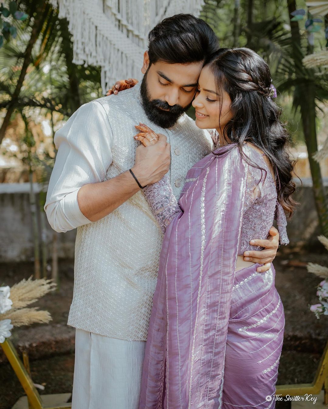 Titeeksha Tawde-got-married-to-drishyam-2-fame-Siddharth-Bodke