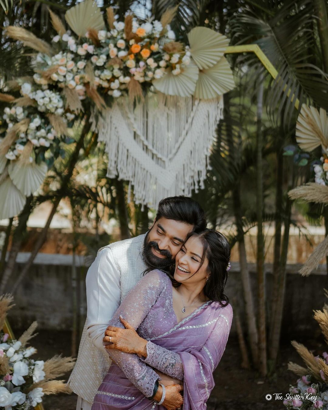 Titeeksha Tawde-got-married-to-drishyam-2-fame-Siddharth-Bodke