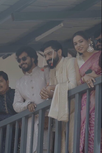 Titeeksha Tawde-got-married-to-drishyam-2-fame-Siddharth-Bodke