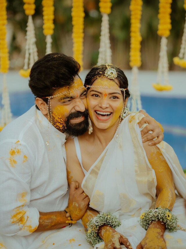 Titeeksha Tawde-got-married-to-drishyam-2-fame-Siddharth-Bodke
