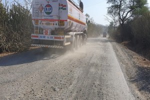 cargo vehicles through Udhwa Kasa