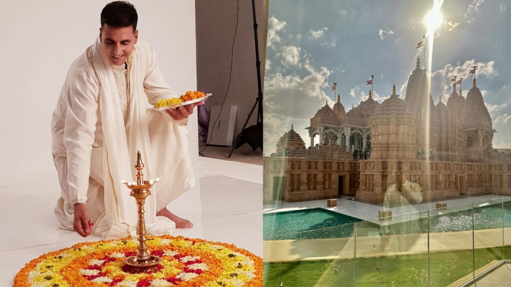 Akshay Kumar attended inauguration Abu dhabi first Hindu stone temple Narendra Modi inaugurated