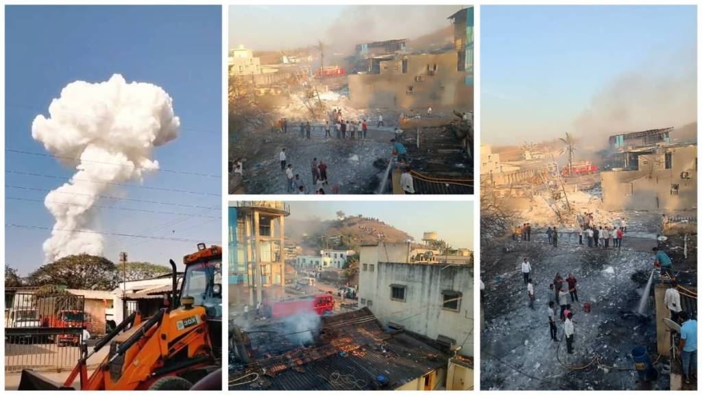 one dead seven injured in massive explosion in alandi