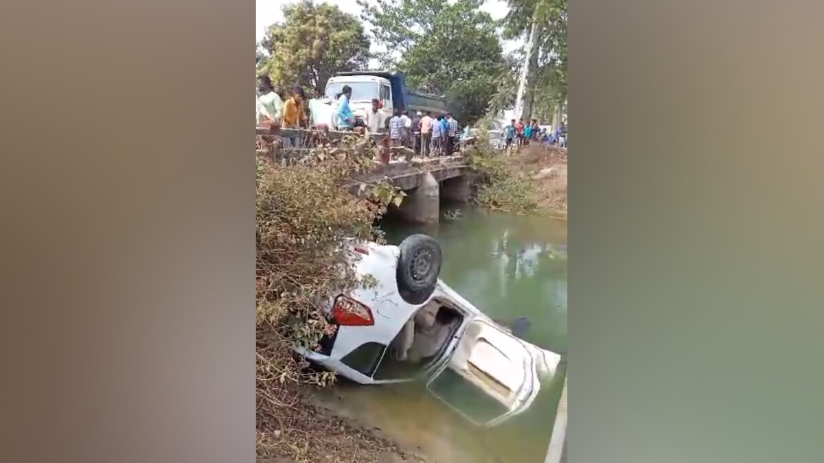 Gondia, Tragic Accident, Car Veers, Canal, Three Killed, Pangaon, Salekasa,