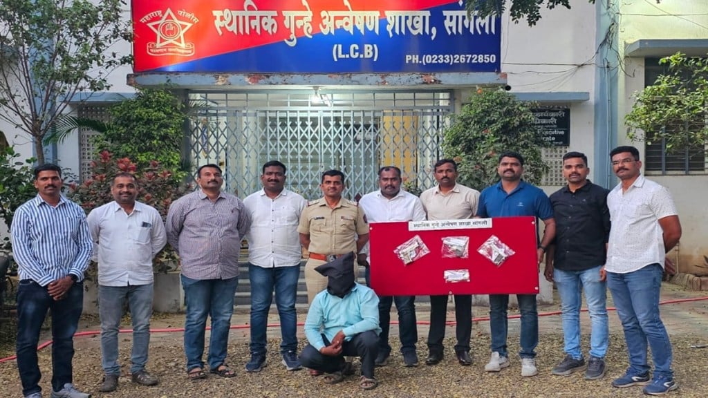 sangli crime news, sangli desi pistols marathi news, three desi pistols seized sangli