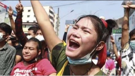myanmar womans chaturang article, myanmar spring revolution,