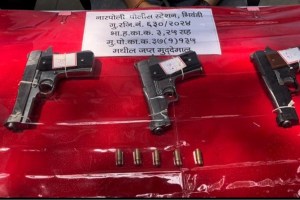 firearms seized in thane marathi news, illegal firearms marathi news