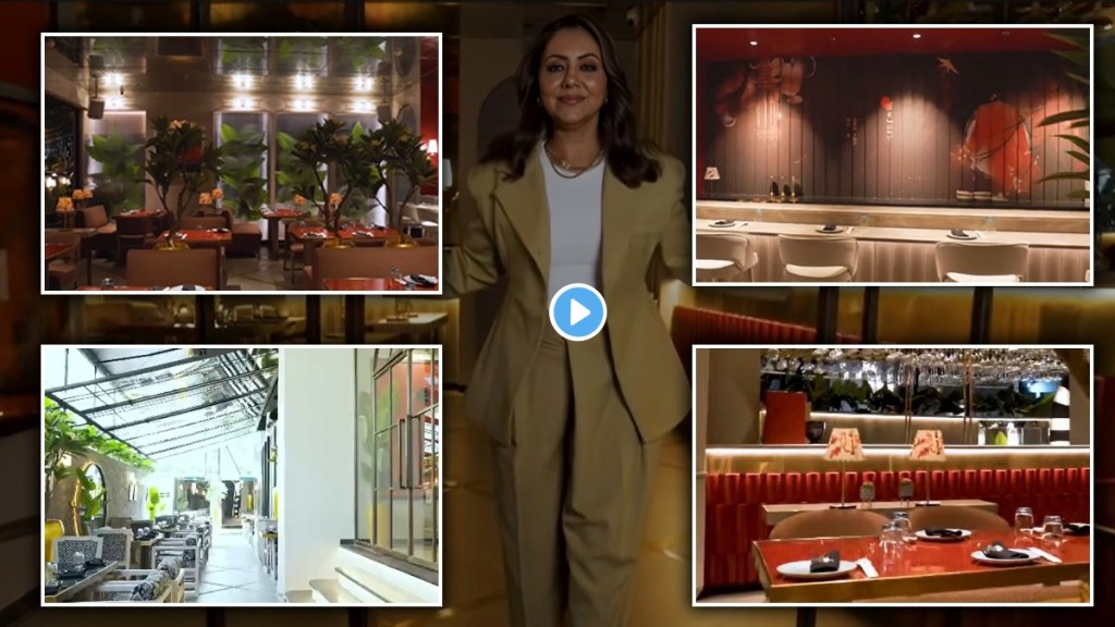 gauri khan share her restaurant taurri inside video