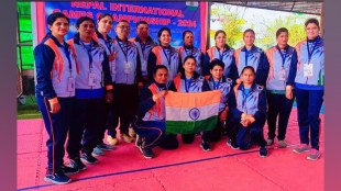 Nagpur City Police Women Kabaddi Team, won, International Open Tournament, Nepal,