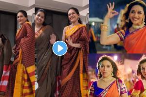 aishwarya narkar dances on famous song of madhuri dixit